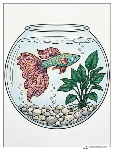 Colored example of this coloring page