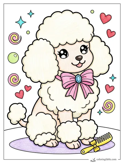 Colored example of this coloring page
