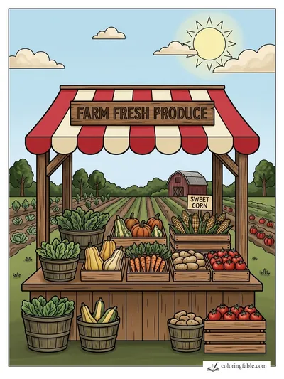 Colored example of this coloring page