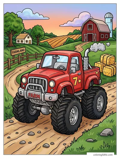 Colored example of this coloring page