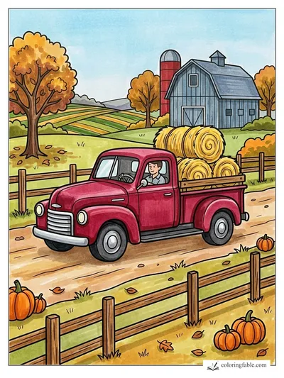 Colored example of this coloring page