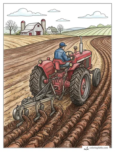 Colored example of this coloring page