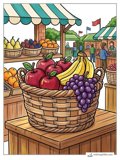Colored example of this coloring page
