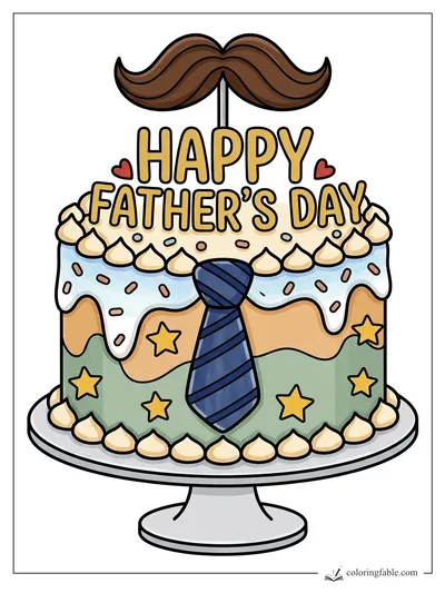 Colored example of this coloring page