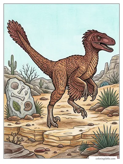 Colored example of this coloring page