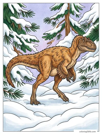 Colored example of this coloring page