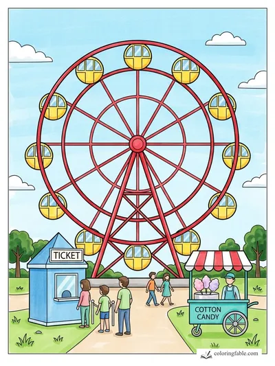 Colored example of this coloring page