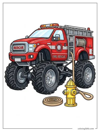 Colored example of this coloring page