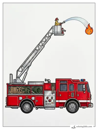 Colored example of this coloring page