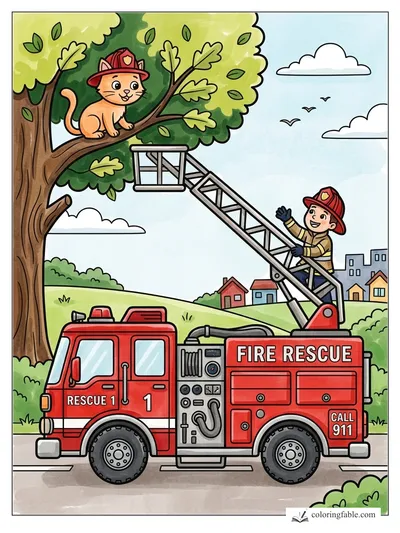 Colored example of this coloring page