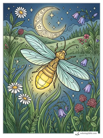 Colored example of this coloring page