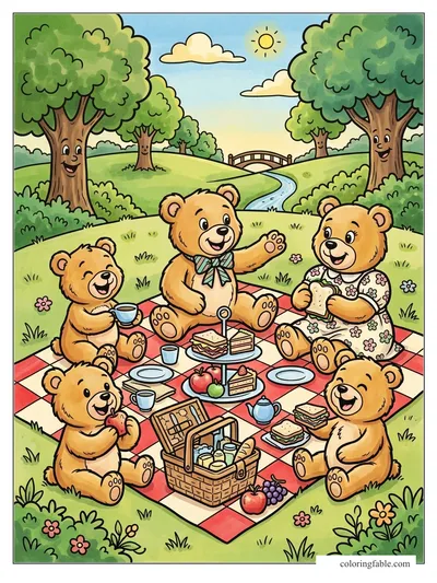 Colored example of this coloring page