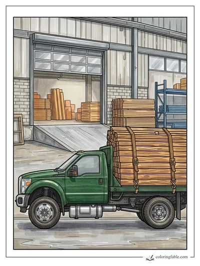 Colored example of this coloring page