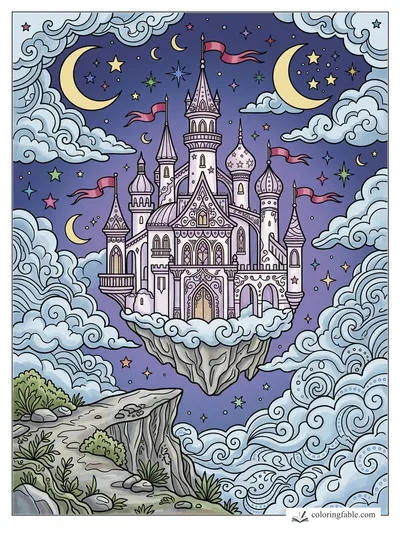 Colored example of this coloring page