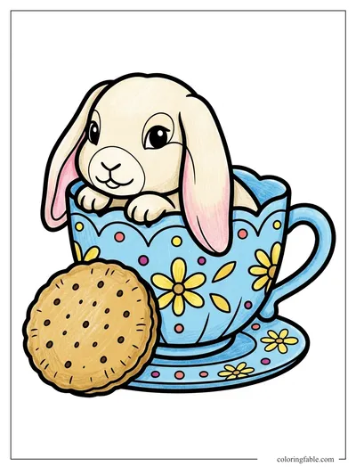 Colored example of this coloring page