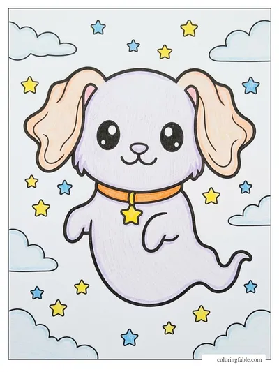 Colored example of this coloring page