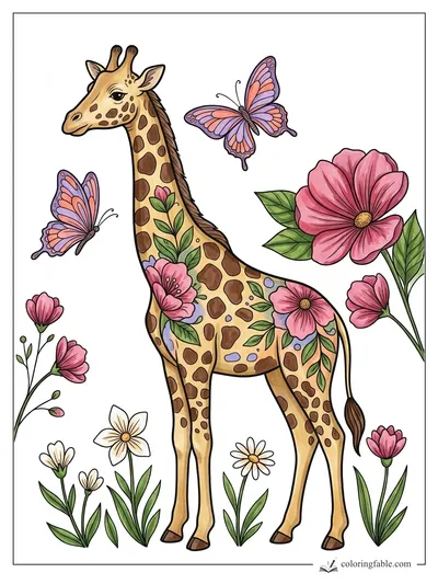 Colored example of this coloring page