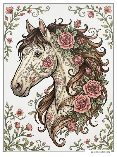 Colored example of this coloring page