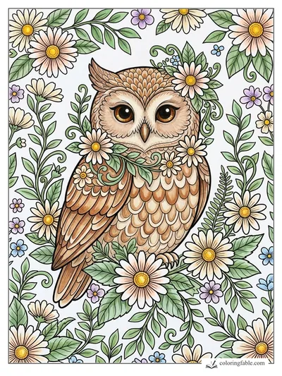 Colored example of this coloring page
