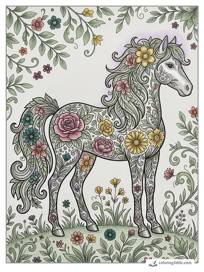 Colored example of this coloring page
