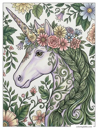 Colored example of this coloring page