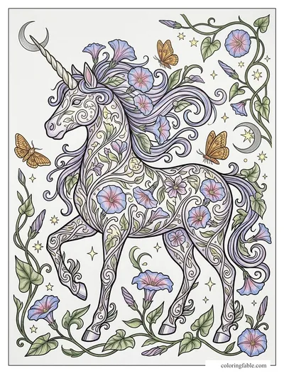 Colored example of this coloring page