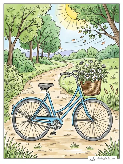 Colored example of this coloring page