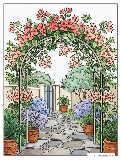 Colored example of this coloring page