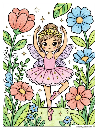 Colored example of this coloring page