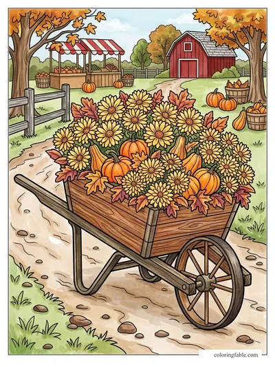Colored example of this coloring page