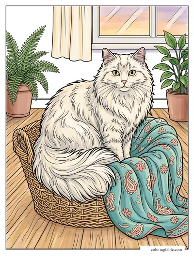 Colored example of this coloring page