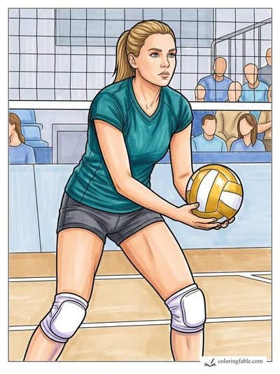 Colored example of this coloring page