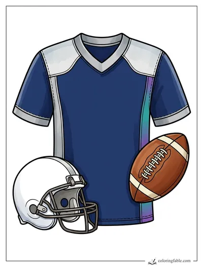 Colored example of this coloring page