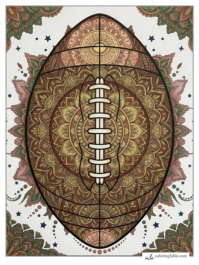Colored example of this coloring page