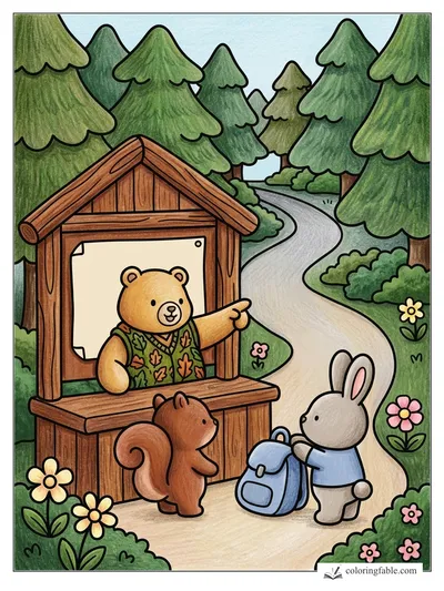 Colored example of this coloring page