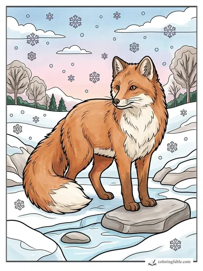 Colored example of this coloring page