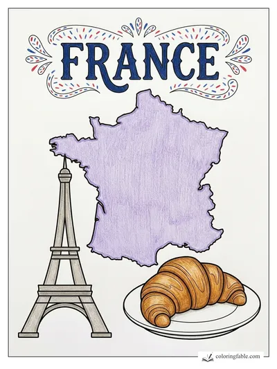 Colored example of this coloring page