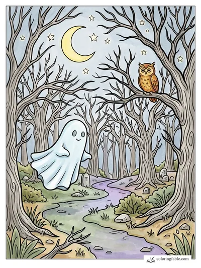 Colored example of this coloring page
