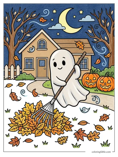 Colored example of this coloring page