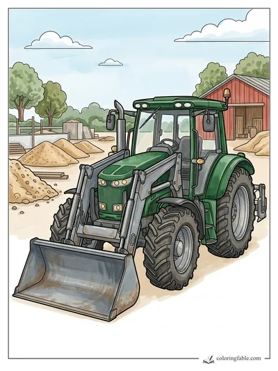 Colored example of this coloring page