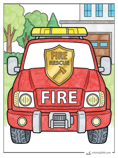 Colored example of this coloring page