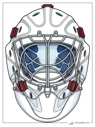 Colored example of this coloring page