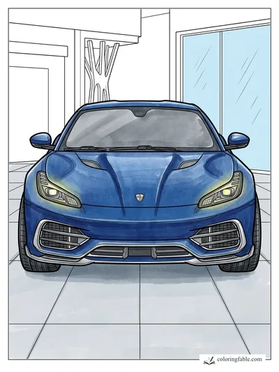 Colored example of this coloring page