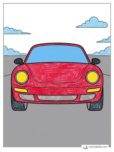 Colored example of this coloring page