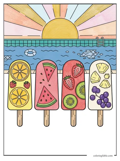 Colored example of this coloring page