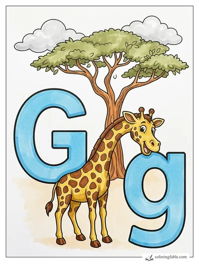 Colored example of this coloring page