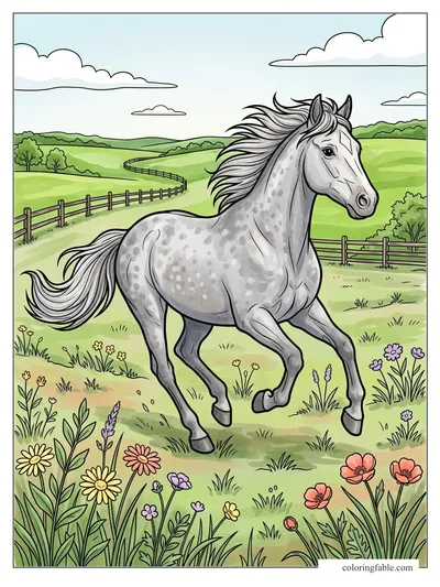 Colored example of this coloring page