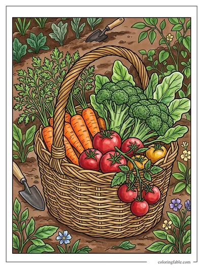 Colored example of this coloring page