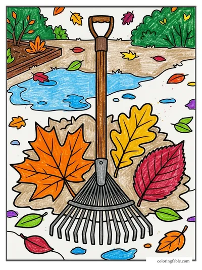Colored example of this coloring page