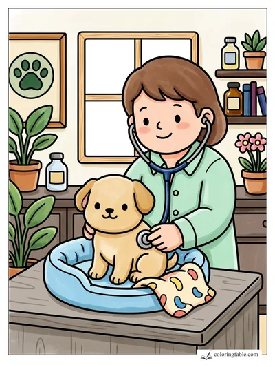 Colored example of this coloring page